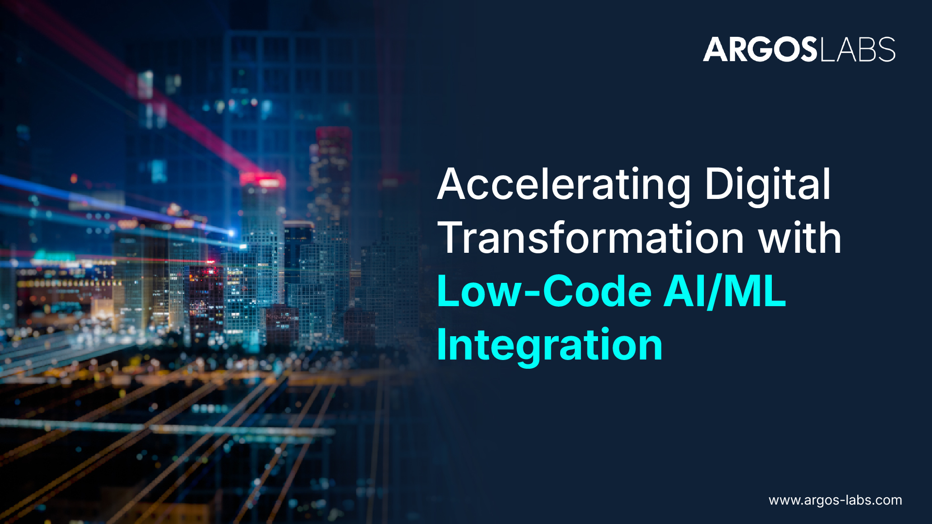 Accelerating Digital Transformation with Low-Code AI/ML Integration